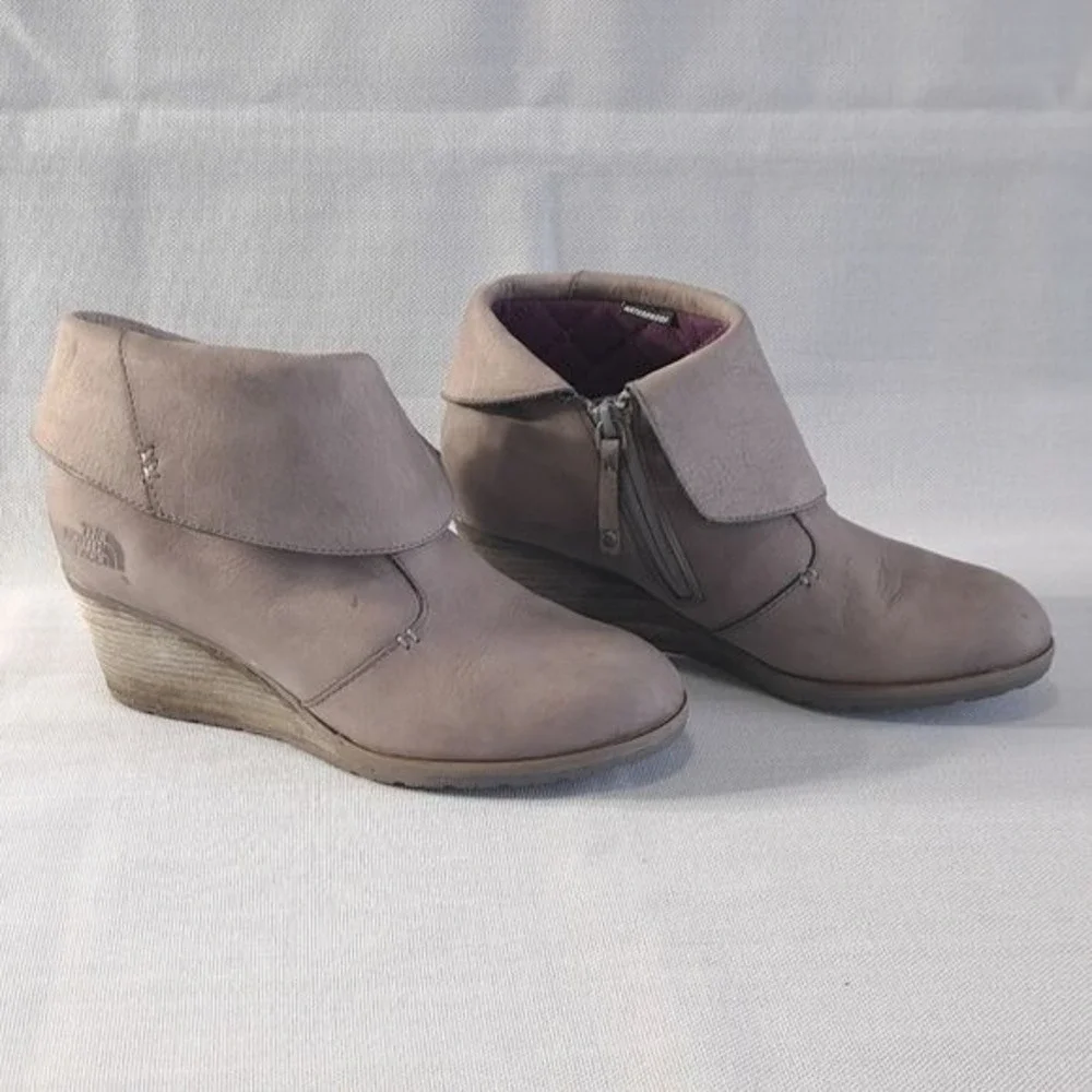 The North Face Women's Wedges/Booties Gray Waterproof Size 8.5‎